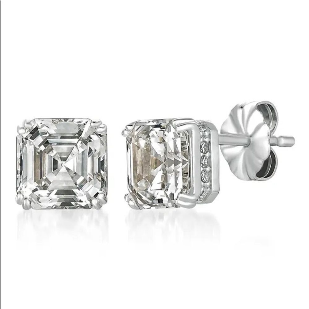 Cubic Zirconia Stud Earrings
